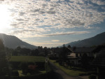 S,avonds een hele mooie lucht in de bergen. 